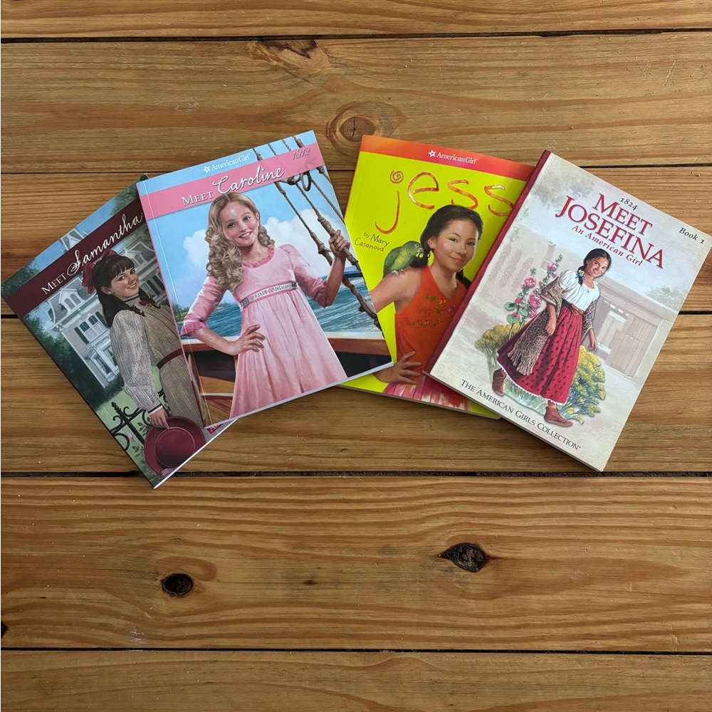 American Girl 4 Book Set